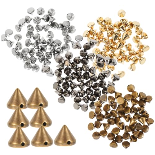 VILLFUL Bekleidungszubehör 200-teiliges Metallnieten-set Punk Spikes Nieten-set Für Kleidung Diy-nieten-zubehör Zur Dekoration Von Halsketten Taschen Und Schuhen VILLFUL Bekleidungszubehör 200-teiliges Metallnieten-set Punk Spikes Nieten-set Für Kleidung Diy-nieten-zubehör Zur Dekoration Von Halsketten Taschen Und Schuhen von VILLFUL