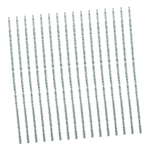 VILLFUL 200 Stück DIY Glitzer Sticks Grüne Pfeifenputzer für Bastelprojekte Weihnachtsdekoration und Partybedarf Bastelzubehör für Kreative DIY Ideen von VILLFUL