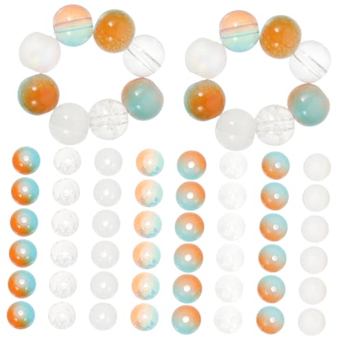 VILLFUL 200 Stück Handgefertigte Halskettenperlen, Crackle Perlen, Abstandsperlen, Halskette, DIY Perlen, Bastelperlen, Schmuckperlen Zur Schmuckherstellung, Handgefertigte Glasperlen, VILLFUL 200 Stück Handgefertigte Halskettenperlen, Crackle Perlen, Abstandsperlen, Halskette, DIY Perlen, Bastelperlen, Schmuckperlen Zur Schmuckherstellung, Handgefertigte Glasperlen, von VILLFUL