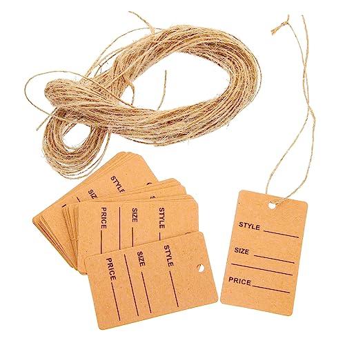 VILLFUL Handgeschriebene Etiketten Preisschilder Für Kleidung Beschriftungsschilder Verkaufsschilder Mit Schnur 200 Stück Kleine Schilder VILLFUL Handgeschriebene Etiketten Preisschilder Für Kleidung Beschriftungsschilder Verkaufsschilder Mit Schnur 200 Stück Kleine Schilder von VILLFUL