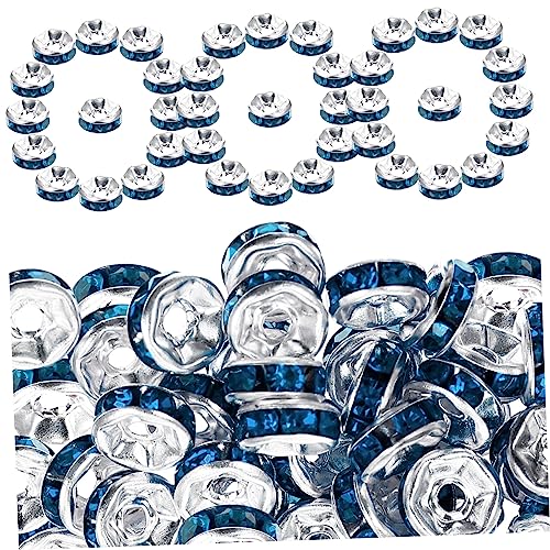 VILLFUL 200 Stück Radabstandshalter Perlen Für Armbänder, Lose Perlen, Dekorative Perlen, Schmuckzubehör, Perlen Zum Finden, Basteln, Perlen, DIY Abstandshalter, Bastelperlen, DIY VILLFUL 200 Stück Radabstandshalter Perlen Für Armbänder, Lose Perlen, Dekorative Perlen, Schmuckzubehör, Perlen Zum Finden, Basteln, Perlen, DIY Abstandshalter, Bastelperlen, DIY von VILLFUL