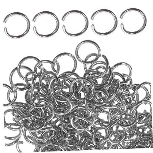 VILLFUL 200 Stück Sprungringe für Schmuckherstellung Bastelbedarf Armbänder Langlebig Rostfrei für DIY Projekte Kreative Designs VILLFUL 200 Stück Sprungringe für Schmuckherstellung Bastelbedarf Armbänder Langlebig Rostfrei für DIY Projekte Kreative Designs von VILLFUL