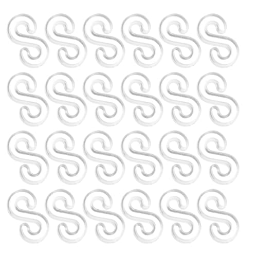VILLFUL 2000 Stück Transparent Kunststoff S Clips für Loom Armbänder Robuste Vielseitige Gummiarmband Verbinder Kompaktes DIY Webset für Kreative Schmuckherstellung und Bastelprojekte VILLFUL 2000 Stück Transparent Kunststoff S Clips für Loom Armbänder Robuste Vielseitige Gummiarmband Verbinder Kompaktes DIY Webset für Kreative Schmuckherstellung und Bastelprojekte von VILLFUL