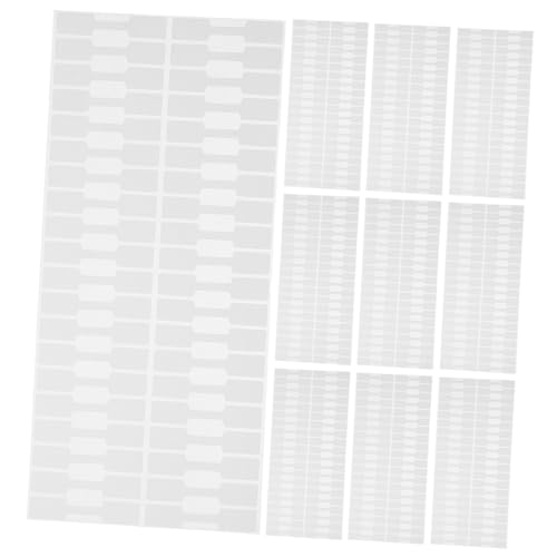 VILLFUL 2000 Stücke Selbstklebende Schmuck Preisaufkleber Weiß Rechteckige Blanko Etiketten Für Ringe Halsketten Ohrringe Professionelle Identifikation Ohne Kleberückstand VILLFUL 2000 Stücke Selbstklebende Schmuck Preisaufkleber Weiß Rechteckige Blanko Etiketten Für Ringe Halsketten Ohrringe Professionelle Identifikation Ohne Kleberückstand von VILLFUL