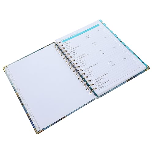 VILLFUL 2024 Agenda Buch, Büro Schreib Notizbuch, Planer, Notizblock, Planer 2023–2024, Tragbarer Planer Organizer, Büro Notizbuch, Planer 2023–2024 Für Frauen, Planerbuch, Englische von VILLFUL