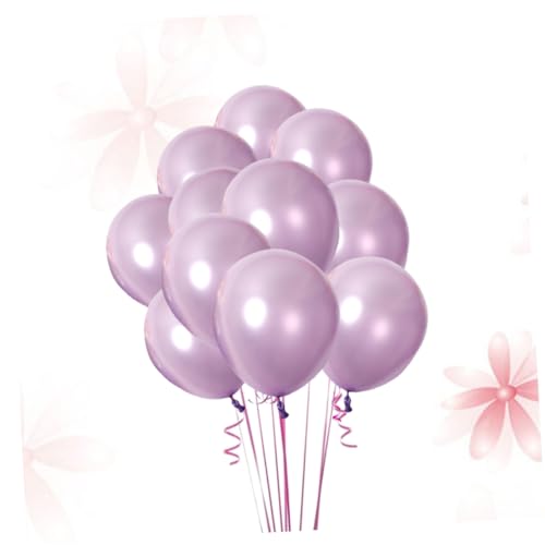 VILLFUL 20St Latexballons wandverkleidung Luftballons luftballone babyshowerparty silvesterabend Heliumballons Hochzeitsdekoration lila Hochzeitsballons Partyballons Blitz schmücken bilden von VILLFUL
