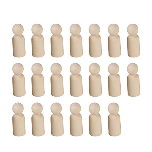 VILLFUL 20Stücke Kleine Holzpuppen zum Bemalen für DIY Graffiti Puppen Hölzerne Figuren für Kreative Bastelprojekte und Heimdekoration VILLFUL 20Stücke Kleine Holzpuppen zum Bemalen für DIY Graffiti Puppen Hölzerne Figuren für Kreative Bastelprojekte und Heimdekoration von VILLFUL
