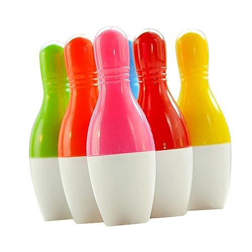 VILLFUL 20Stücke Kreativer Bowling Kugelschreiber Einziehbare Stifte für Bürobedarf Tragbar Design für Geburtstagsfeiern und Kreative Anwendungen von VILLFUL