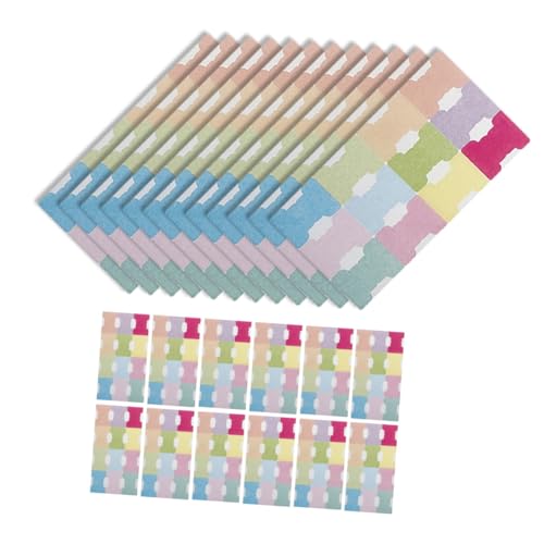 VILLFUL 24 Blatt Beschreibbare Selbstklebende Haftnotizen Registerkarten für Bücher Notizen Ordner Farbige Reißfeste Index Tabs für Büro Schule und Zuhause zum Markieren und Organisieren VILLFUL 24 Blatt Beschreibbare Selbstklebende Haftnotizen Registerkarten für Bücher Notizen Ordner Farbige Reißfeste Index Tabs für Büro Schule und Zuhause zum Markieren und Organisieren von VILLFUL