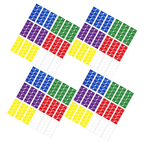 VILLFUL 24 Blatt Bunte P Förmige Kabelmarkierer Selbstklebende Reißfeste Kabelbeschriftungs Etiketten für Kabelmanagement Wasserfest und Beschriftbar für Büro und Zuhause VILLFUL 24 Blatt Bunte P Förmige Kabelmarkierer Selbstklebende Reißfeste Kabelbeschriftungs Etiketten für Kabelmanagement Wasserfest und Beschriftbar für Büro und Zuhause von VILLFUL