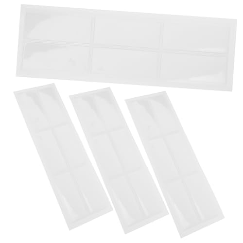 VILLFUL 24 Stück Etikettenhalter Tasche, Aktenschrank Etiketten, Selbstklebende Regaletiketten, Regaletikettenhalter, Lagerbehälter Etiketten, Selbstklebende Etikettentaschen von VILLFUL