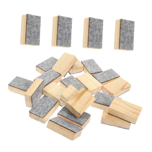 VILLFUL 24 Stück Teiliges Kleiner Filz-holz Tafelschwämme Kompakter Präziser Kreide Whiteboard-reiniger Ergonomisch für Schule Büro Lehrer Schüler und Zuhause VILLFUL 24 Stück Teiliges Kleiner Filz-holz Tafelschwämme Kompakter Präziser Kreide Whiteboard-reiniger Ergonomisch für Schule Büro Lehrer Schüler und Zuhause von VILLFUL