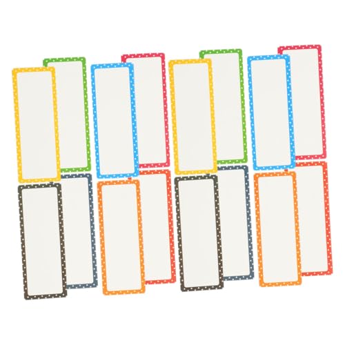 VILLFUL 24 Stück Teiliges Magnetische Wiederverwendbare Namensschilder Abwischbare Beschreibbare Namensetiketten Blanko Trockenlösch-labels für Kühlschrank Whiteboard Schließfächer VILLFUL 24 Stück Teiliges Magnetische Wiederverwendbare Namensschilder Abwischbare Beschreibbare Namensetiketten Blanko Trockenlösch-labels für Kühlschrank Whiteboard Schließfächer von VILLFUL