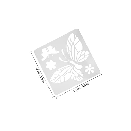 VILLFUL 24 Stück Teiliges Schmetterling Zeichenschablonen Wiederverwendbare Malvorlagen mit Feiner Aussparung Vielseitig für Wandgestaltung DIY Bastelarbeiten Holzschilder VILLFUL 24 Stück Teiliges Schmetterling Zeichenschablonen Wiederverwendbare Malvorlagen mit Feiner Aussparung Vielseitig für Wandgestaltung DIY Bastelarbeiten Holzschilder von VILLFUL