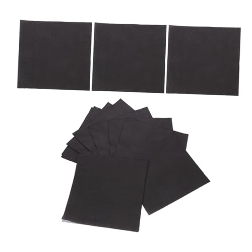 VILLFUL 25 Stück Schwarze Mittagsservietten Einweg Papierservietten für Geburtstagsfeiern Hochzeiten Partys und Besondere Anlässe Dekorative Tischservietten für Verschiedene von VILLFUL