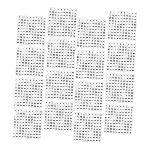 VILLFUL 2500 Stück Runde Selbstklebende Nummernaufkleber Kompakte Designetiketten für Büro Schule und Aufbewahrung Vielseitig Einsetzbar für Verschiedene Oberflächen VILLFUL 2500 Stück Runde Selbstklebende Nummernaufkleber Kompakte Designetiketten für Büro Schule und Aufbewahrung Vielseitig Einsetzbar für Verschiedene Oberflächen von VILLFUL