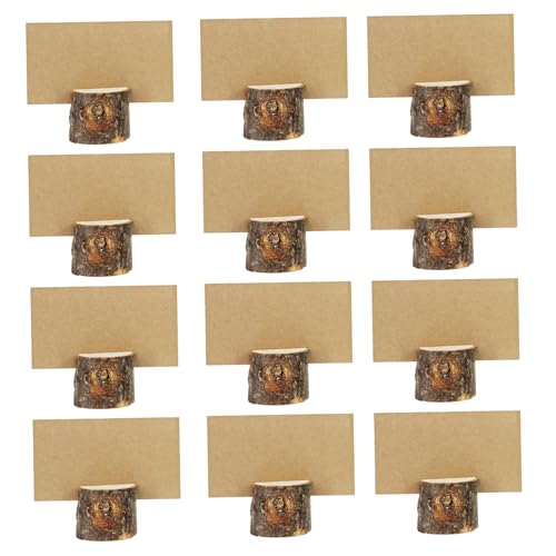 VILLFUL 26 Sets Memohalter Aus Holz Klemmbrettsockel Aus Holz Memoclips Kartenschildständer Memohalter Für Schreibtisch Platzkartenhalter Memocliphalter Rustikaler Holzstumpf VILLFUL 26 Sets Memohalter Aus Holz Klemmbrettsockel Aus Holz Memoclips Kartenschildständer Memohalter Für Schreibtisch Platzkartenhalter Memocliphalter Rustikaler Holzstumpf von VILLFUL