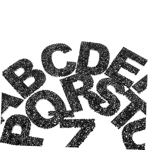 VILLFUL 26 Stück Buchstaben Aufkleber Aus Stoff Mit Heißen Diamanten, Zarte Buchstaben Aufkleber, Bling Alphabet Aufkleber, Strass Aufkleber Zum Aufbügeln, Glitzer Strass Buchstaben VILLFUL 26 Stück Buchstaben Aufkleber Aus Stoff Mit Heißen Diamanten, Zarte Buchstaben Aufkleber, Bling Alphabet Aufkleber, Strass Aufkleber Zum Aufbügeln, Glitzer Strass Buchstaben von VILLFUL