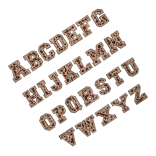 VILLFUL 26 Stück Bügelbuchstaben Für Rucksack Stickbuchstaben Zum Aufbügeln Bügelflicken Aus Stoff Diy Applikationen Für Kleidung VILLFUL 26 Stück Bügelbuchstaben Für Rucksack Stickbuchstaben Zum Aufbügeln Bügelflicken Aus Stoff Diy Applikationen Für Kleidung von VILLFUL