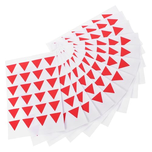 VILLFUL 288 Stück Selbstklebende Dreieck Aufkleber Praktische Klassifizierungs und Markierungssticker aus Papier Abziehbar und Wiederverwendbar für Büro Zuhause und Diy Kennzeichnung VILLFUL 288 Stück Selbstklebende Dreieck Aufkleber Praktische Klassifizierungs und Markierungssticker aus Papier Abziehbar und Wiederverwendbar für Büro Zuhause und Diy Kennzeichnung von VILLFUL