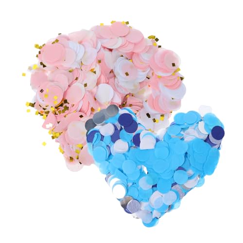 VILLFUL 2Er-Pack Farbig runde Papierkonfetti mit Konfetti gefüllte Luftballons Partydekorationen metallisches Ballondekorationskonfetti Hochzeitskonfetti Konfetti-Papier Partyzubehör VILLFUL 2Er-Pack Farbig runde Papierkonfetti mit Konfetti gefüllte Luftballons Partydekorationen metallisches Ballondekorationskonfetti Hochzeitskonfetti Konfetti-Papier Partyzubehör von VILLFUL
