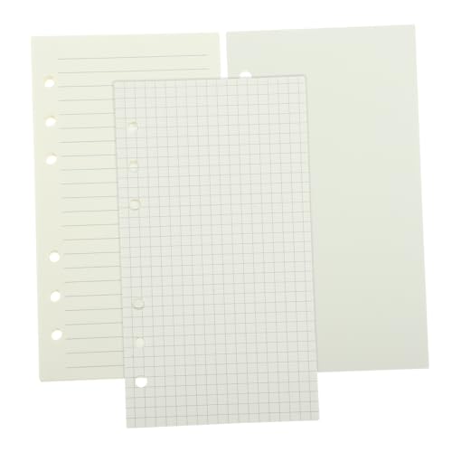 VILLFUL 3 Binder Ersatz Bücher Papier Einsätze Blatt Von Nachfüllungen Notizblock Einfügen Refill Notebook Planer Lose von VILLFUL