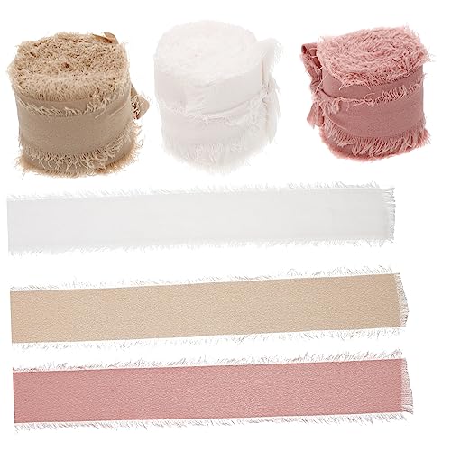 VILLFUL 3 Rollen Blumenbänder Party Geschenkbox Bänder Verpackungsbänder Diy Bastelbänder Dekorativ VILLFUL 3 Rollen Blumenbänder Party Geschenkbox Bänder Verpackungsbänder Diy Bastelbänder Dekorativ von VILLFUL