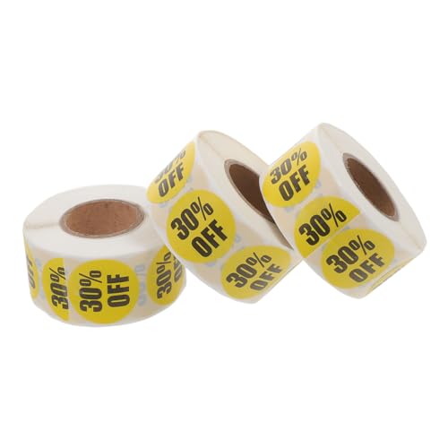 VILLFUL 3 Rollen Logo Aufkleber Etiketten Für Einzelhandelsgeschäfte Einzelhandelsaufkleber Etikettenaufkleber Kleine Aufkleber Supermarktschilder Etiketten Für Einzelhandelsgeschäfte VILLFUL 3 Rollen Logo Aufkleber Etiketten Für Einzelhandelsgeschäfte Einzelhandelsaufkleber Etikettenaufkleber Kleine Aufkleber Supermarktschilder Etiketten Für Einzelhandelsgeschäfte von VILLFUL