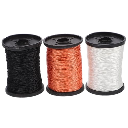 VILLFUL 3 Rollen Nähgarn für Handarbeit Robustes für Möbel Taschen Buchbindung und Lederreparatur Rolle Braun Teilig VILLFUL 3 Rollen Nähgarn für Handarbeit Robustes für Möbel Taschen Buchbindung und Lederreparatur Rolle Braun Teilig von VILLFUL