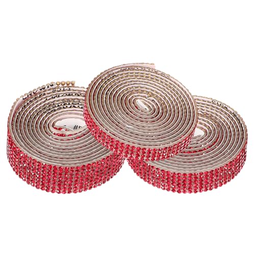 VILLFUL 3 Rollen Selbstklebende Strasssteine Dekorative Strassbänder und Reihiger Ausführung Flexible Klebestreifen für DIY Bastelarbeiten Schmuck und Kleidungsdekoration VILLFUL 3 Rollen Selbstklebende Strasssteine Dekorative Strassbänder und Reihiger Ausführung Flexible Klebestreifen für DIY Bastelarbeiten Schmuck und Kleidungsdekoration von VILLFUL