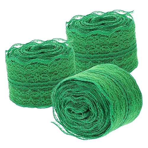 VILLFUL 3 Rollen Spitzenzubehör, Spitzenband Für Heimwerkerarbeiten, Spitzenbänder Zum Basteln, Spitzenbesatz Für Hochzeitskleider, Spitzenbesatz Für Tafelaufsätze, Partyspitze, VILLFUL 3 Rollen Spitzenzubehör, Spitzenband Für Heimwerkerarbeiten, Spitzenbänder Zum Basteln, Spitzenbesatz Für Hochzeitskleider, Spitzenbesatz Für Tafelaufsätze, Partyspitze, von VILLFUL