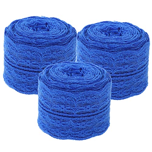 VILLFUL 3 Rollen Spitzenbandeau-spitzenbesatz Spitzenbesatz Für Kleidung Diy-nähbesatz Kostümstoffspitze VILLFUL 3 Rollen Spitzenbandeau-spitzenbesatz Spitzenbesatz Für Kleidung Diy-nähbesatz Kostümstoffspitze von VILLFUL