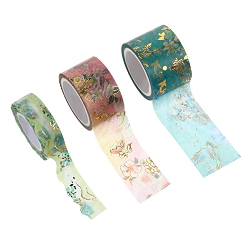 VILLFUL 3 Rollen Washi Tape Sommer Serie Antiker Stil Dekoratives Klebeband für DIY Notizbücher Planer und Scrapbooking Vielseitig Einsetzbar für Kreative Projekte VILLFUL 3 Rollen Washi Tape Sommer Serie Antiker Stil Dekoratives Klebeband für DIY Notizbücher Planer und Scrapbooking Vielseitig Einsetzbar für Kreative Projekte von VILLFUL