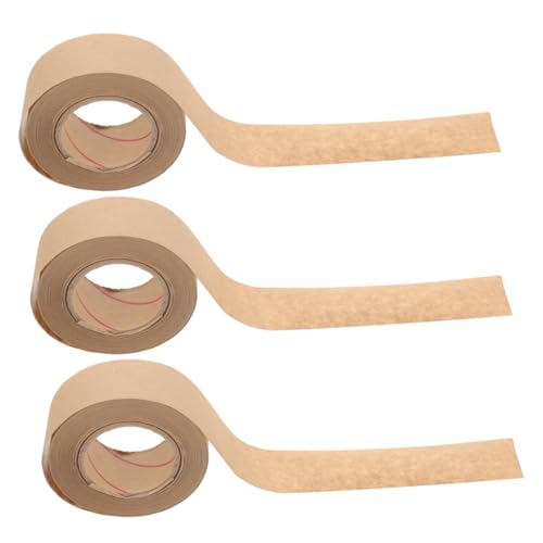 VILLFUL 3 Rollen Wasseraktivierte Malerei Klebebänder Hochwertiges Abdeckband für Rahmung von Kunstwerken Schonende Fixierung und Langfristigen Schutz für Aquarellmalerei von VILLFUL