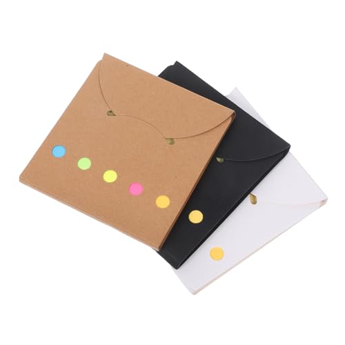 VILLFUL 3 Sätze Selbstklebende Notizzettel Design Bürobedarf für Bücher Planer und Notizblöcke Effiziente Seitenmarkierung für Zuhause und Büro Praktische Haftnotizen Schwarz Natur und VILLFUL 3 Sätze Selbstklebende Notizzettel Design Bürobedarf für Bücher Planer und Notizblöcke Effiziente Seitenmarkierung für Zuhause und Büro Praktische Haftnotizen Schwarz Natur und von VILLFUL