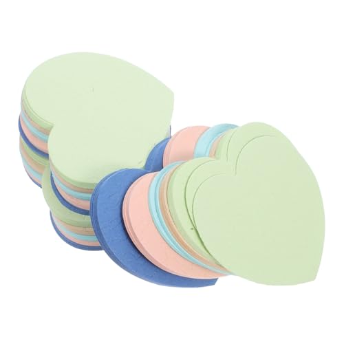 VILLFUL Flache Leere Herzförmige Karten Papierherzen Herzausschnitte Doppelseitige Herzkarten Für Diy Grußkarten Und Notizkarten Zum Basteln VILLFUL Flache Leere Herzförmige Karten Papierherzen Herzausschnitte Doppelseitige Herzkarten Für Diy Grußkarten Und Notizkarten Zum Basteln von VILLFUL