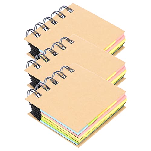 VILLFUL 3 Stück Kompakte Notizblöcke mit Drahtbindung Multifunktionale Schreibpads für Notizen Planung und DIY Projekte für Zuhause Büro und Schule VILLFUL 3 Stück Kompakte Notizblöcke mit Drahtbindung Multifunktionale Schreibpads für Notizen Planung und DIY Projekte für Zuhause Büro und Schule von VILLFUL