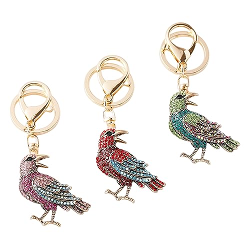 VILLFUL 3 Stück Schlüsselanhänger, Schlüsselanhänger, Tasche, Zuverlässige Schlüsselanhänger, Ornament, Hängendes Ornament, Neuheit, Schlüsselanhänger, Charm, Dekoratives von VILLFUL