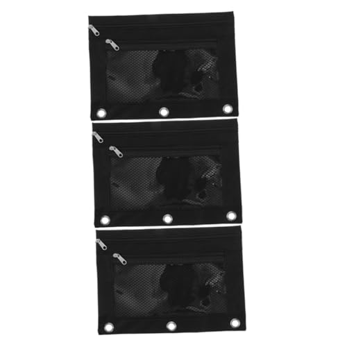 VILLFUL 3 Stück Teiliges Binder Tasche aus Oxford Transparentes Federmäppchen mit Großer Kapazität für Bürobedarf und Schreibwaren Leicht Langlebig für Dokumenten Stifteorganisation VILLFUL 3 Stück Teiliges Binder Tasche aus Oxford Transparentes Federmäppchen mit Großer Kapazität für Bürobedarf und Schreibwaren Leicht Langlebig für Dokumenten Stifteorganisation von VILLFUL