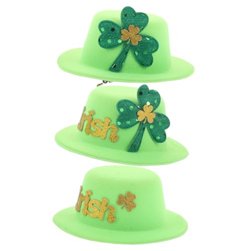 VILLFUL 3 Stück Teiliges Grüne Party Haarspangen aus Atmungsaktivem Komfortable Formstabile Haarschmuck Clips für Frauen und Mädchen für Patricks Day Festival und Festliche Anlässe VILLFUL 3 Stück Teiliges Grüne Party Haarspangen aus Atmungsaktivem Komfortable Formstabile Haarschmuck Clips für Frauen und Mädchen für Patricks Day Festival und Festliche Anlässe von VILLFUL