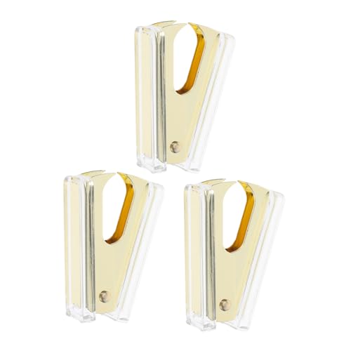 VILLFUL 3 Stück Teiliges Heftklammerentferner Transparentes Acryl Goldfarbener Bürobedarf Ergonomisch Leicht Tragbar für Büro Zuhause Schule Effizientes Entfernen von Klammern VILLFUL 3 Stück Teiliges Heftklammerentferner Transparentes Acryl Goldfarbener Bürobedarf Ergonomisch Leicht Tragbar für Büro Zuhause Schule Effizientes Entfernen von Klammern von VILLFUL