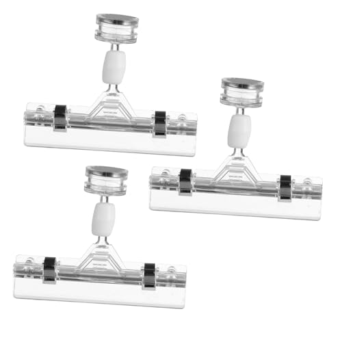 VILLFUL 3 Stück Teiliges Magnetisches Preisschild Clip Transparenter Labelhalter mit Starkem Magnet Praktischer Display Stand für Supermärkte und Einzelhandel Langlebig und Leicht Tragbar VILLFUL 3 Stück Teiliges Magnetisches Preisschild Clip Transparenter Labelhalter mit Starkem Magnet Praktischer Display Stand für Supermärkte und Einzelhandel Langlebig und Leicht Tragbar von VILLFUL
