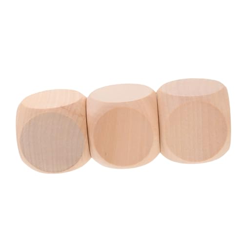 VILLFUL 3 Stück Unvollendete Extra Große Blanko Holz Würfel für DIY Bastelprojekte Bemalbare Naturbelassene Holzwürfel für Spiele Kreative Handarbeit und Partyspaß VILLFUL 3 Stück Unvollendete Extra Große Blanko Holz Würfel für DIY Bastelprojekte Bemalbare Naturbelassene Holzwürfel für Spiele Kreative Handarbeit und Partyspaß von VILLFUL