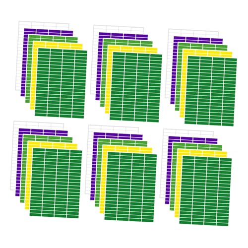 VILLFUL 30 Blatt Beschriftungsetiketten Inhalt Farbige Etiketten Rechteckige Farbige Aufkleber Markierungsaufkleber Handbeschriftbare Etiketten Gommettes Autocollantes VILLFUL 30 Blatt Beschriftungsetiketten Inhalt Farbige Etiketten Rechteckige Farbige Aufkleber Markierungsaufkleber Handbeschriftbare Etiketten Gommettes Autocollantes von VILLFUL