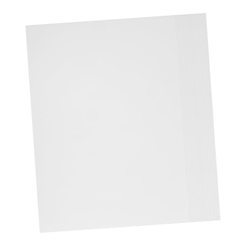 VILLFUL 30 Blatt Druckerpapier, Pvc Matte, Silikonpapier, Aufkleberpapier, Glänzendes Kartonpapier, Versandetiketten Für Pakete, Polystyrolschaumplatte, Transparentes Papier, von VILLFUL