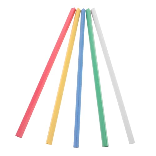VILLFUL 30 Stück Aktenordner Hebelclips, Buchbinder Gleitschienen, Buchbinder Schiebebinder, Kunststoff Schiebebinder, Berichtsabdeckungen, Gleitschienen Zugstangen Clips, von VILLFUL