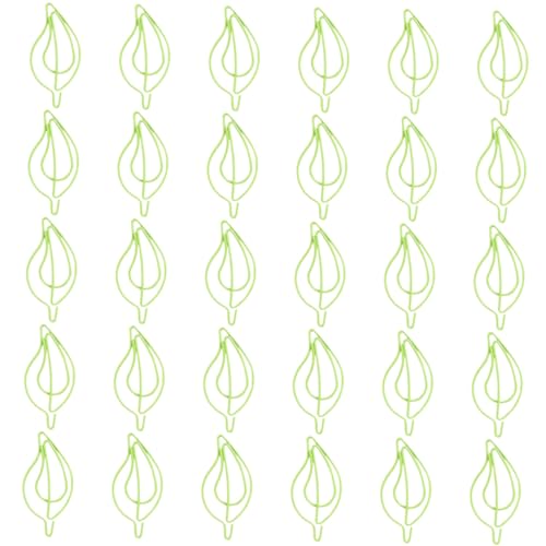 VILLFUL 30 Stück Büroklammern, Aktenklammern, Kleine Büroklammern, Kleine Papierklammern, Kleine Büroklammern, Buchleseklammern, Kleine Metallklammern, Bezaubernde Büroklammern, von VILLFUL