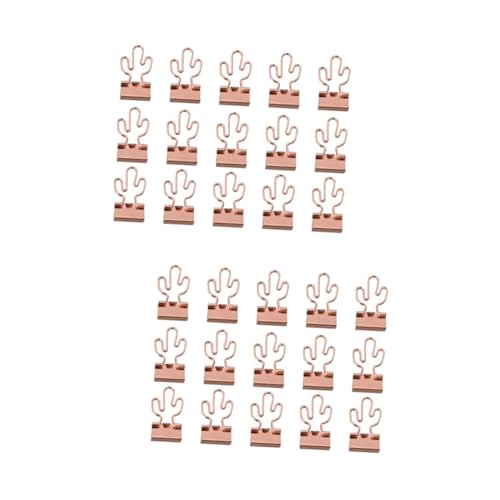 VILLFUL 30 Stück Büroklammern, Dokumentenklammern, Notizklammern, Metallklammern, Papierklammern, Seitenklammern, Seitenhalter, Büroklammern Set, Büroklammern, Dekorative Klammern von VILLFUL