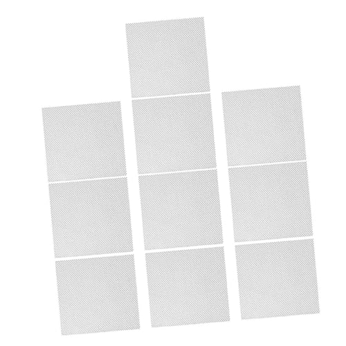 VILLFUL 30 Stück Teiliges Eye Mesh aus Schwarzem Netzstoff Atmungsaktive Zuschneidbare Masken-augenmesh für Fursuit Tierkostüm und Cosplay Vielseitiges Bastelmaterial für Maskenbau und von VILLFUL