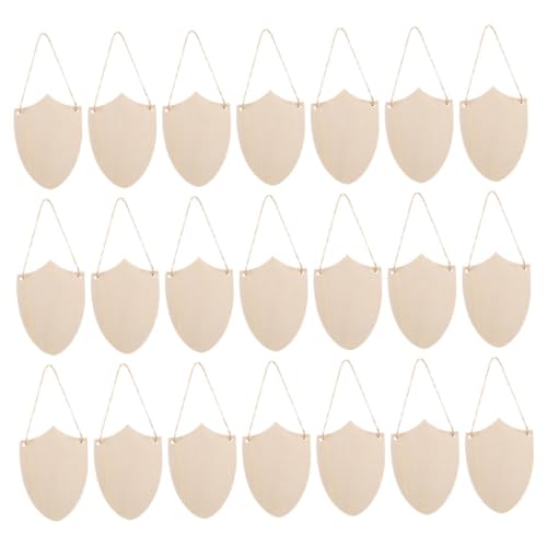 VILLFUL 30 Stück Unvollendete Holzschild Form Zuschnitte Diy Handwerk Unbemalte Holzschild Platten für Bastelarbeiten und Dekoration für Projekte und Gestaltungen VILLFUL 30 Stück Unvollendete Holzschild Form Zuschnitte Diy Handwerk Unbemalte Holzschild Platten für Bastelarbeiten und Dekoration für Projekte und Gestaltungen von VILLFUL